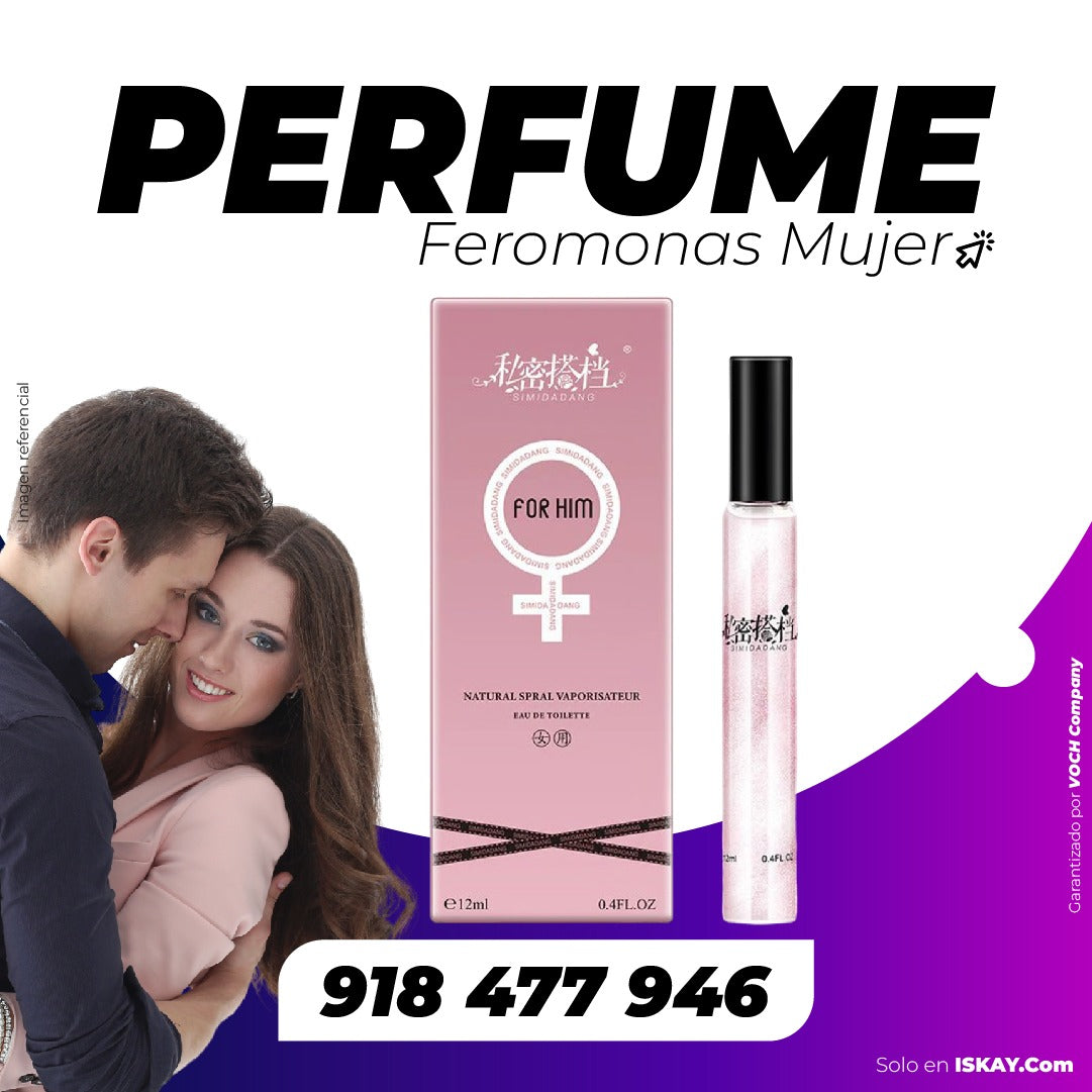 Perfume con Fermonas para Hombres y Mujeres