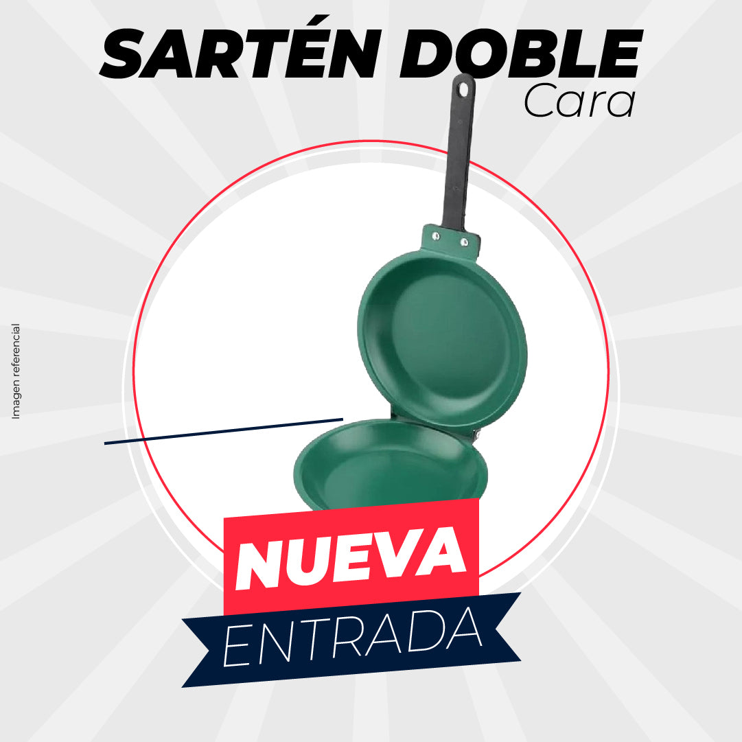 SARTEN DE DOBLE CARA