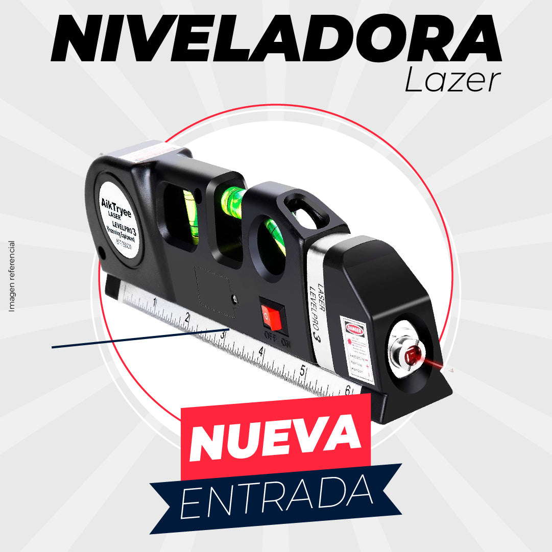 Herramienta Multiusos Nivel Laser 4 en 1