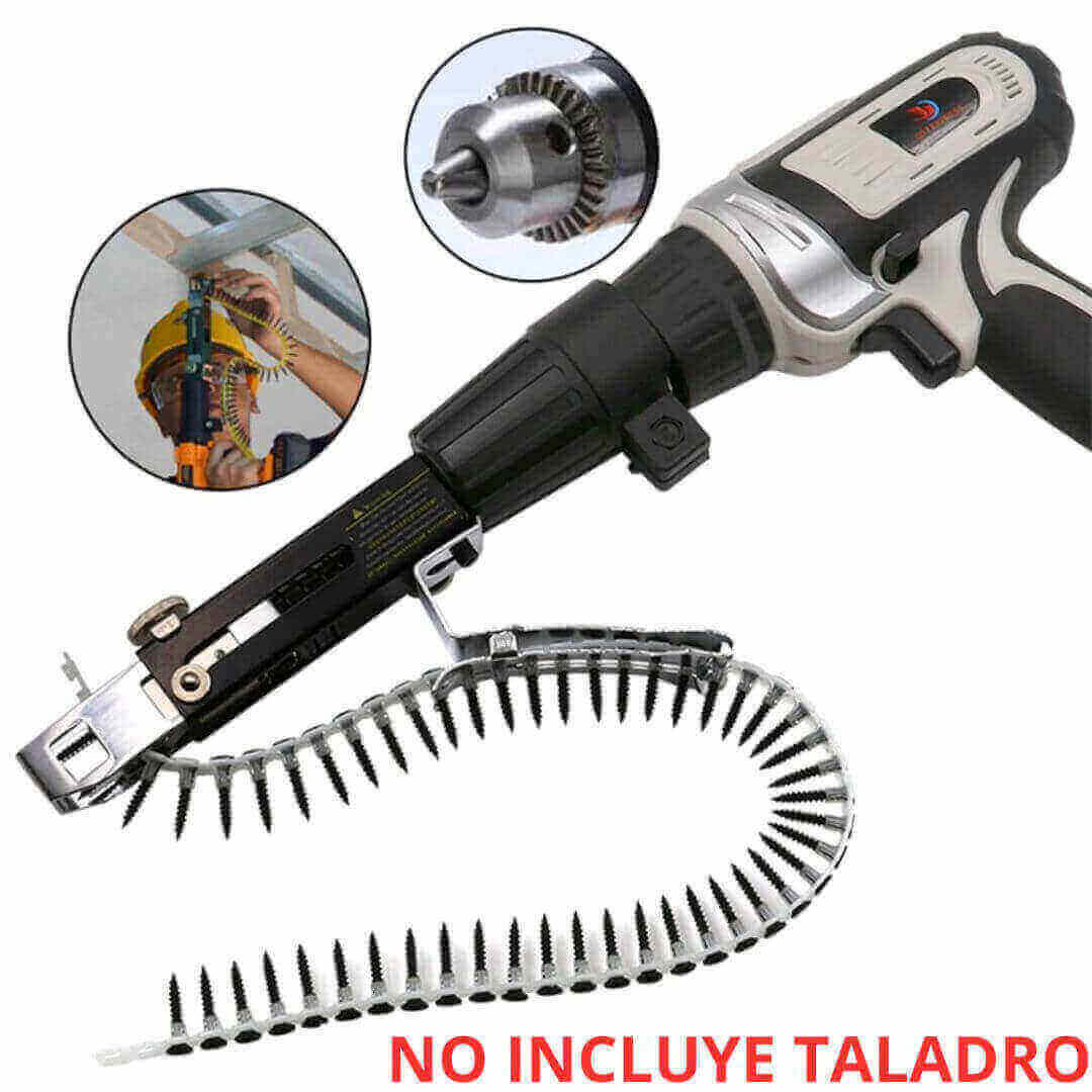 ADAPTADOR DE PISTOLA DE CLAVOS PARA TALADRO