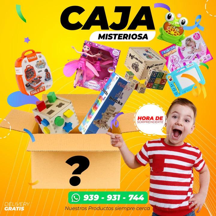 Misterio a Bordo, Caja Misterio Mas de 10 productos