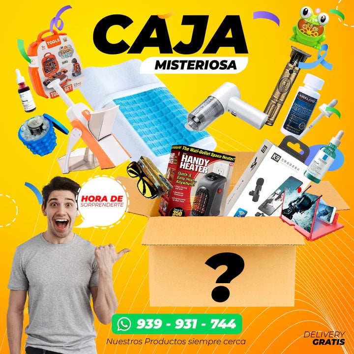 Misterio a Bordo, Caja Misterio Mas de 10 productos