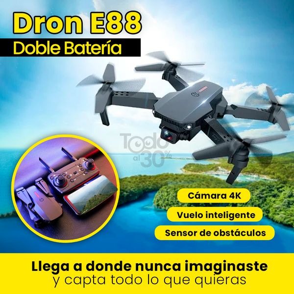 DRON E88 !Camara  de 1080p HD con Transmision WIFI