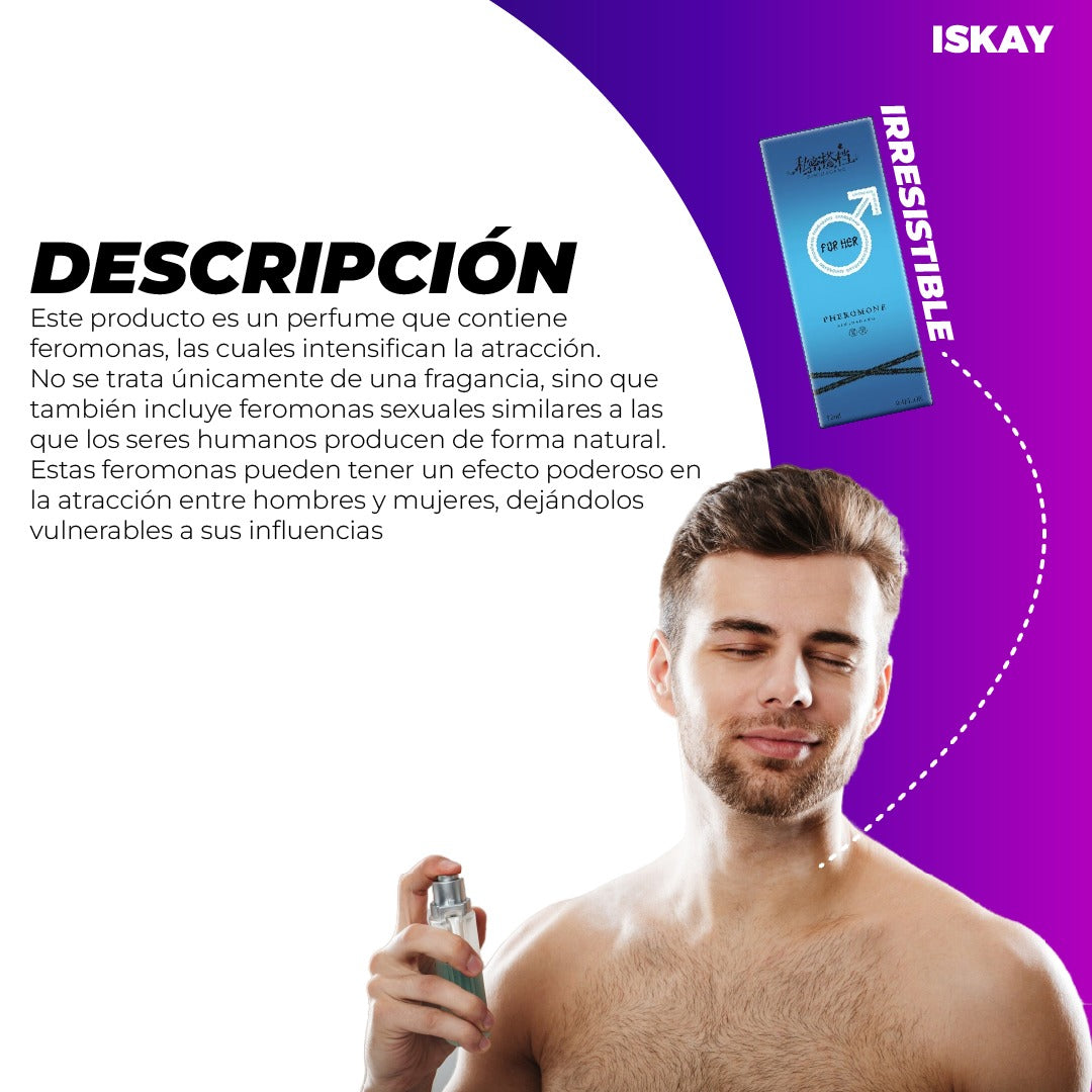 Perfume con Fermonas para Hombres y Mujeres