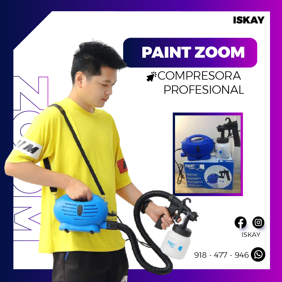Paint zoom compresor de aire para pintar