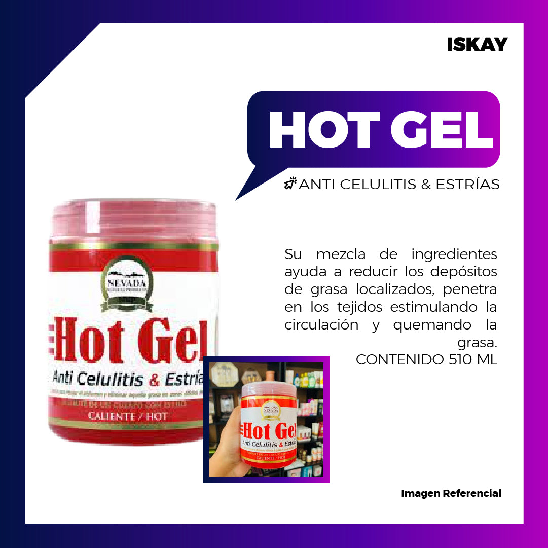 HOT GEL - Anti Celulitis & Estrías